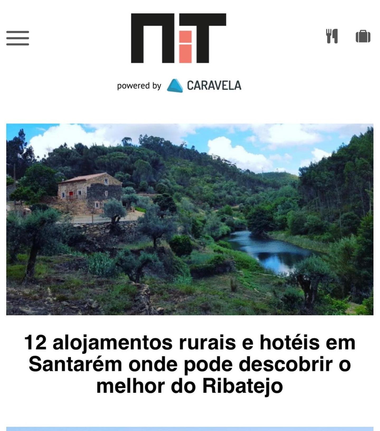 Vila Beija Rio Charming House Ferreira do Zêzere Exteriér fotografie